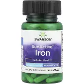 Swanson Health , SunActive, Järn, 15 mg, 90 Kapslar