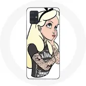 MANIACASE Coque Samsung Galaxy A51 Alice Princesse tatouée