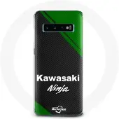 CAPACHEAP Coque pour Samsung Galaxy S10 kawasaki ninja logo