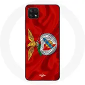 MANIACASE Coque - - Samsung Galaxy A22 5G - Souple - Protection - Motif Benfica svart