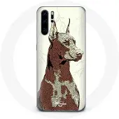 MANIACASE Coque pour Huawei P30 pro Doberman Race de chiens