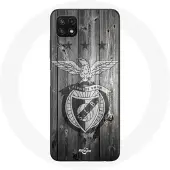 MANIACASE Coque - - Samsung Galaxy A22 5G - Souple - Protection - slb benfica fond gris svart