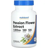 Nutricost , Passionsblomsextrakt, 1 500 mg, 120 kapslar