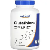 Nutricost , Glutation, 500 mg, 240 Kapslar