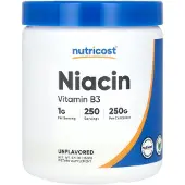 Nutricost Niacin, Smaklös, 250G(8.9Oz)