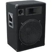 Omnitronic DX-1522 Party-högtalare 38 cm 15 tum 400 W 1 st