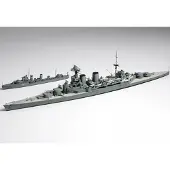 Tamiya 1/700 British Battle Cruiser Hood &amp; E Class Destro