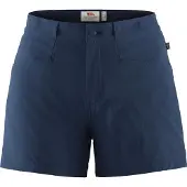 Fjällräven - Vandringskläder dam - High Coast Lite Shorts W Navy för Unisex - Storlek S - Marinblå
