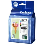 Brother LC3213 Value Pack - 4-pack - svart, gul, cyan, magenta - original - bläckpatron - för DCP-J772DW, DCP-J774DW, MFC-J890DN, MFC-J890DW, MFC-J890DWN
