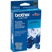 Brother LC980C cyan bläckpatron (original)