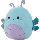 Squishmallows Gosedjur - 40 cm - Fuzz A Mallows Heather Dragonfl - - One Size - Gosedjur