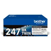 Brother TN-247BK svart toner 2-pack (original)