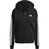 Adidas Essentials 3 Stripes Fleece Sweatshirt Med Dragkedja