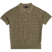 G-Star Pointelle Lt Wt Kortärmad Polotröja