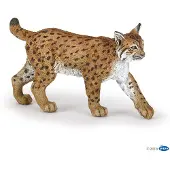 Papo 50241 Lynx — handmålad figur, designad i Frankrike, perfekt för lek och fantasi