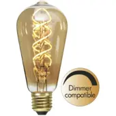 Star Trading E27 LED-lampa dimbar 3W 2000K 130 lumen dimbar
