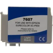 WL Bläckpatron, ersätter Epson T7607, ljussvart, 32 ml