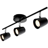 Airam Scandic Spot Taklampa 3xGU10 Svart