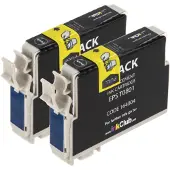 Inkclub Bläckpatron svart, 2-pack