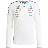 Adidas Mercedes Amg Petronas F1 Team T-shirt Med Lång ärm