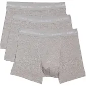 Calvin Klein 3 Pack Trunks Cotton Stretch