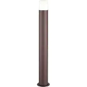 TRIO Lighting Pollare uthomus Hoosic, Brun / rost, Aluminium / grå / zink, Modern, Utomhuslampa