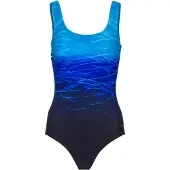 LASCANA Baddräkt blå / marinblå / aqua