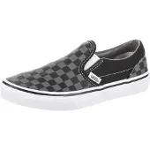 Vans Slip-on-skor för barn UY Classic Slip-On (Checkerboard) Blk/Pewter pojkar - Svart - 29