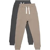 Minymo Byxa gråmelerad / khaki