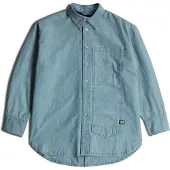 G-Star Long Pocket Maxi Shirt - Light blue - Women