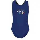 Vivid Baddräkt blå / vit