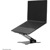 NeoMounts - Ställ - fällbart - för notebook - aluminium - svart - skärmstorlek: 11-15