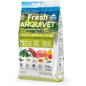 Arquivet Halvfuktigt Hundfoder Med Färskt Iberiskt Fläskkött Och Fisk 2 5 Kg
