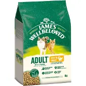 James Wellbeloved Adult Cat Hypoallergenic Turkey & Rice - 4 kg