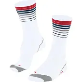 Falke Unisex BC Impulse Reflect Biking Socks White/red