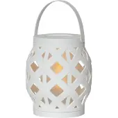 Star Trading Lykta Flame Lantern 16cm | vit []