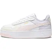 Puma Låg sneaker 'Carina Street' pastellgul / pastelllila / pastellrosa / vit