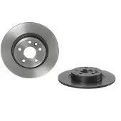 Brembo Bromsskiva 08C20811 bak, full, 1 Stycke