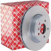FEBI BILSTEIN Bromsskiva 104803 fram, ventilerad, höggradigt förkolnad, 1 Stycke