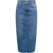ONLY Kjol 'Lumi' blå denim