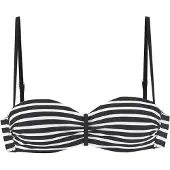 Venice beach Bikiniöverdel svart / vit