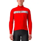 Castelli Raddoppia 3 Jacket Red Gray, Size M