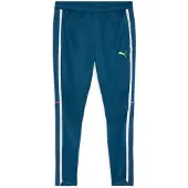 Puma Träningsbyxor IndividualBlaze - Navy/Lime Dam, storlek X-Small