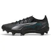 Puma Ultra 5 Ultimate FG Eclipse - Svart/Silver/Blå - Gräs (FG), storlek 39