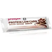 Sponser Sport Food Låda Med Proteinbars Med Lågt Kolhydratinnehåll Chokladbrownie 50g 25 Enheter