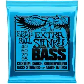 Ernie Ball Extra Slinky 2835 Nickel Bass Guitar Strings 40-95