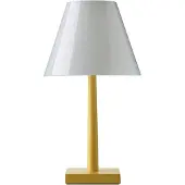 Rotaliana Bordslampa , Dina+, dimbara, Gul, Vardagsrum, Metall, Design