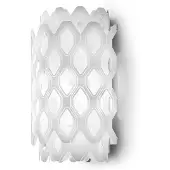 Slamp Vägglampa , Charlotte, dimbara, Vit, Vardagsrum, Plast, Design