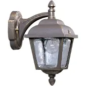 ALBERT LEUCHTEN Vägglampa utomhus AWL, Svart, Aluminium / grå / zink, Lantlig / rustik, Utomhusvägglampa