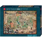 Heye 2000 bit HEYE Pussel 29847 Rajko Pirate World Zigic